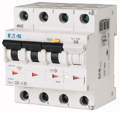 Magnetotermico Differenziale Compatto 4x32A 0,3A 4kA FRBM4-C32/3N/03